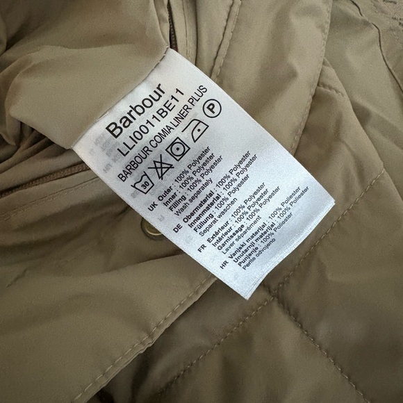 🆕Barbour Cosmia Liner Quilted Long Vest Size 3X NWT - Picture 13 of 13